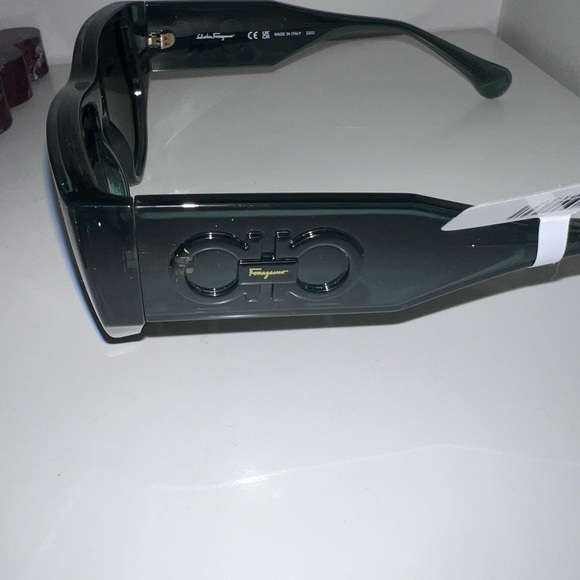 Ferragamo Rectangle Sunglasses - Picture 9 of 11